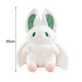 thumbnail image 5 of Bat Rabbit Plush Toy - Lovely Long Ears Bat Wings White Bunny Plushies, 5 of 7