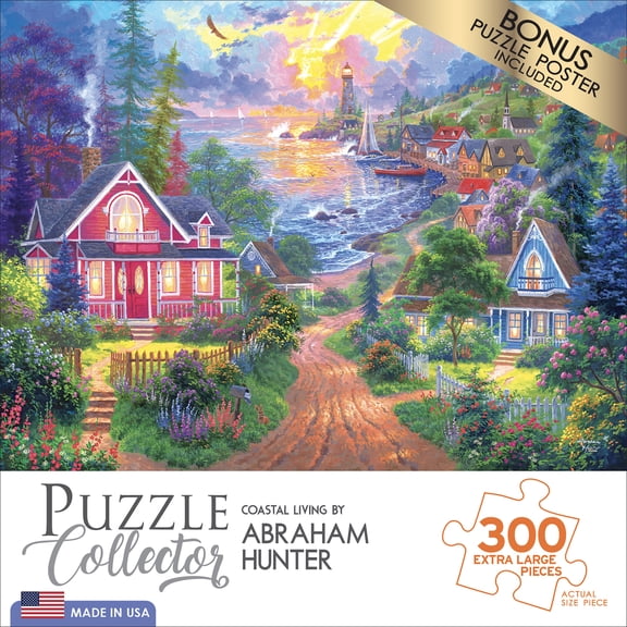 Cra-Z-Art Puzzle Collector 300-Piece Coastal Living Jigsaw Puzzle