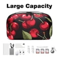thumbnail image 3 of Cherry USB Organizer Waterproof Oxford Cloth Hard Drive Case Small Travel Cable Box Organizer 5.9x9.44x3.14 in, 3 of 6