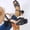 #28Black, variant on Women's Heels Sandals Chunky Low Heels Open Square Toe Dressy Shoes Ankle Buckle Strap Sandals