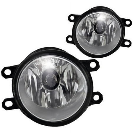 Fog Light For 10-14 Lexus GX460 Clear Lens, Pair