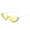 Yellow, variant on Rhinestone Half Frame Sunglasses For Women With Diamonds UV400 Protection Vintage Style