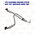 thumbnail image 5 of Northeastern Exhaust Catalytic Converter, Muffler & Tail Pipe Fits 2006-2010 GMC Savana 3500 & Chevrolet Express 3500 4.8L 135" WB - Direct Fit | Stainless Steel Complete System, 5 of 9