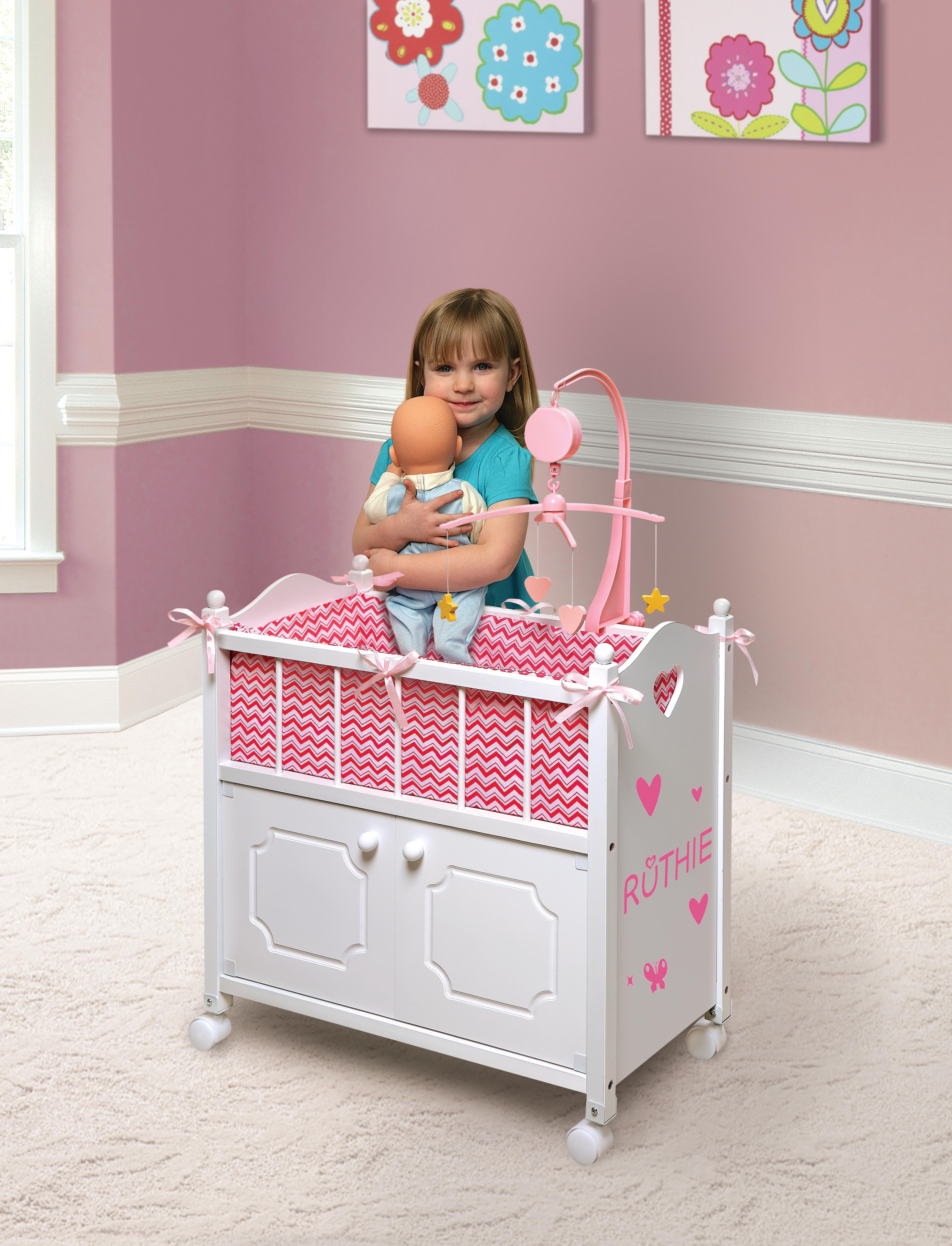 badger basket doll crib