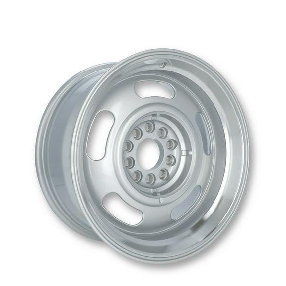 REV Wheels 107S-7800600 107 Series Rally 17x8 - 4.5 bs -5x4.75/5x120.65/5x5/5x127 -Gray/Machine Lip