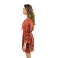 thumbnail image 3 of Just Love Rayon Short Dress / Summer Dresses for Women (Rust / Black, X-large), 3 of 3