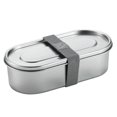 thumbnail image 2 of PENGXIANG Stainless Steel Bento Lunch Box Large Metal Bento Lunch Box Container for Students Workers Business Men, 2 of 3