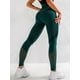 thumbnail image 2 of Mallas CHRLEISURE para mujer, mallas sexis de cintura alta sin costuras para gimnasio, pantalones de entrenamiento con estampado hueco, mallas elásticas de realce para mujer Tan Jianjun unisex, 2 of 2