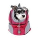 thumbnail image 1 of Mochila portátil de dos hombros para mascotas, mochila de viaje, bolsa de transporte para perros al aire libre, bolsa frontal para mascotas, mochila de malla, 1 of 5