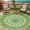 Grass Green, variant on Aonewoe Round Outdoor Rugs 6Ft Waterproof Patio Plastic Straw Rug Reversible Camping Carpet Indoor Outdoor Area Rug for Patio,Deck,Balcony,Picnic,Beach,Outside