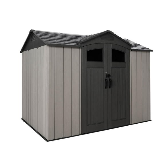 Lifetime 9.5 Ft x 7 Ft Side Entry Outdoor Storage Shed – Durable, Weather-Resistant Storage Solution for Tools, Equipment, and Outdoor Gear