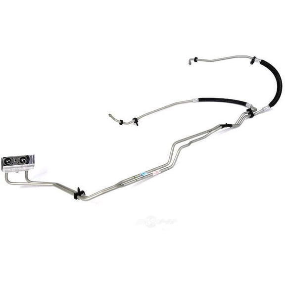 Inlet and Outlet Assembly Transmission Oil Cooler Line - Compatible with 2015 - 2016 Cadillac Escalade - AC Delco