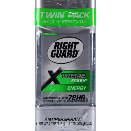 Guard Gel - Right Guard Xtreme Fresh Energy Gel Twin Pk