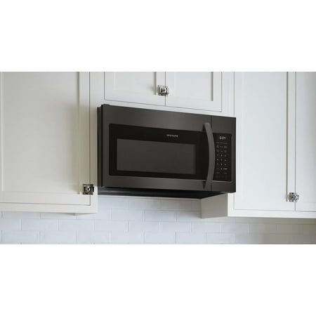 Frigidaire - 1.8 Cu. Ft. Over-The-Range Microwave - Black Stainless Steel