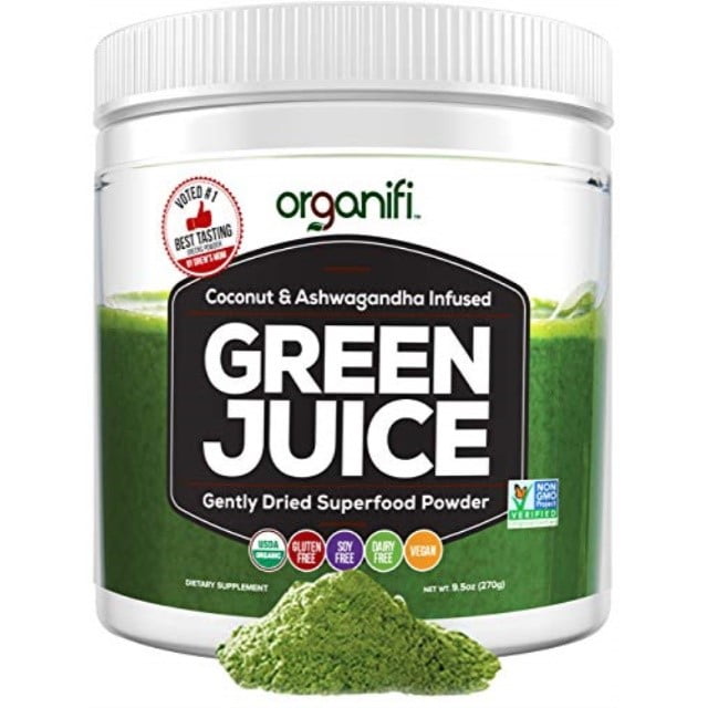 Organifi Green Juice Organic Superfood Supplement Powder 30 Day Supply USDA Certified