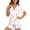 Multicolor*6 Pajama Sets for Women, variant on TARIENDY Cute Pajama Sets for Women Shorts and Button Down Tops Lounge Set Pjs Short Sleeve 2 Piece Graphic Sleepwear Multicolor*12 XXL