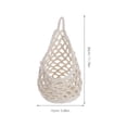 thumbnail image 2 of ELAYARD 2pcs Fruit and Vegetable Hammock Cotton Rope Macrame Wall Hanging for Home Decor Enthusiasts, 2 of 7