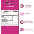 thumbnail image 3 of KaraMD UltraBeets | Doctor Formulated Beets Superfood Powder | Natural, Non-GMO, Vegan Nitric Oxide Booster Supplement | Supports Heart Health, Circulation and Energy, 30 Servings, 3 of 8