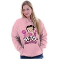 thumbnail image 3 of Breast Cancer Betty Wears Pink Ribbon Hoodie Sweatshirt Women Brisco Brands 2X, 3 of 4