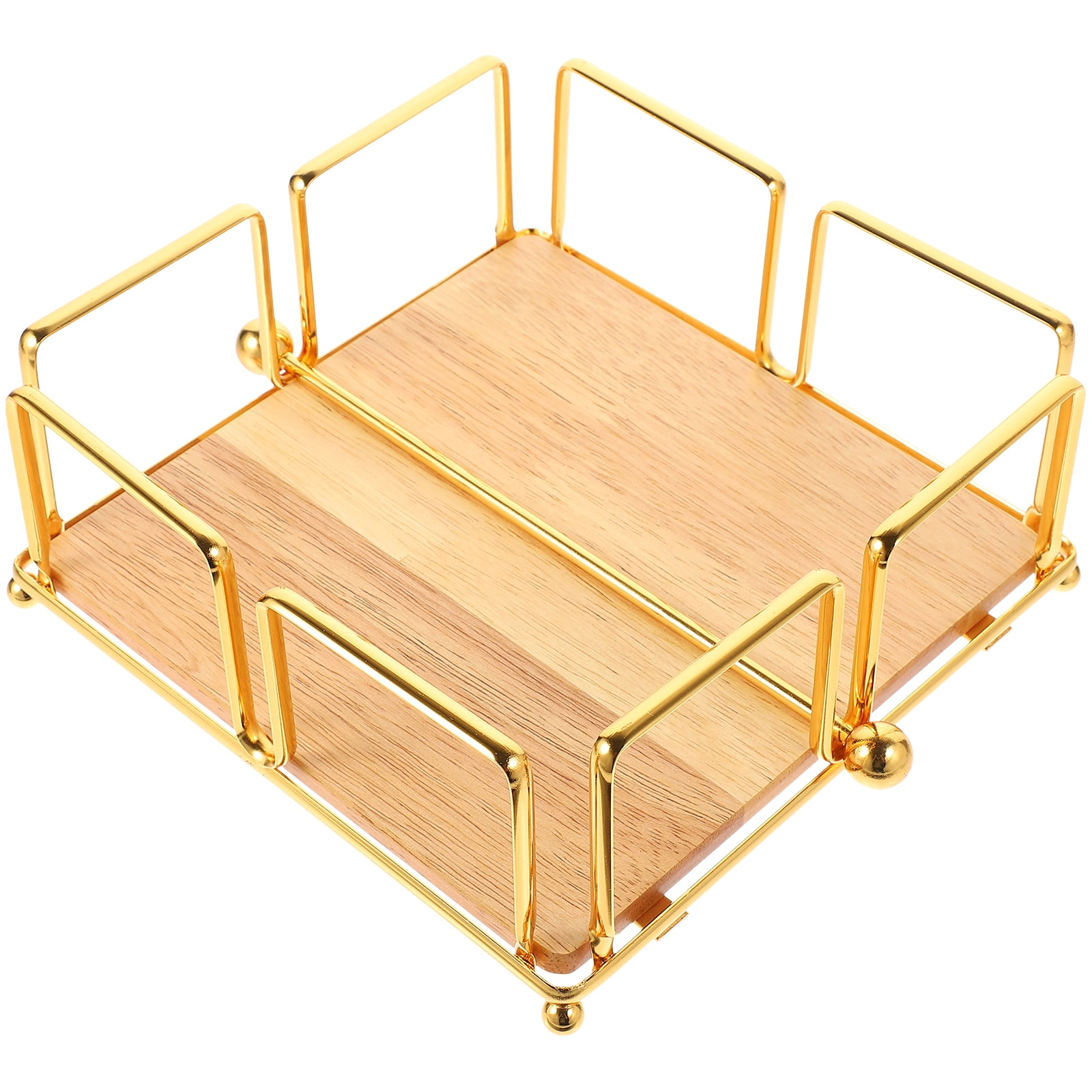 Table Napkin Holder Horizontal Tissue Dispenser Metal Paper Napkin