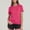 solid colors, variant on LoTiSee Women's Quick Dry Short Sleeve T-Shirt – Moisture-Wicking Athletic Running Top for Workout & Daily Wear
