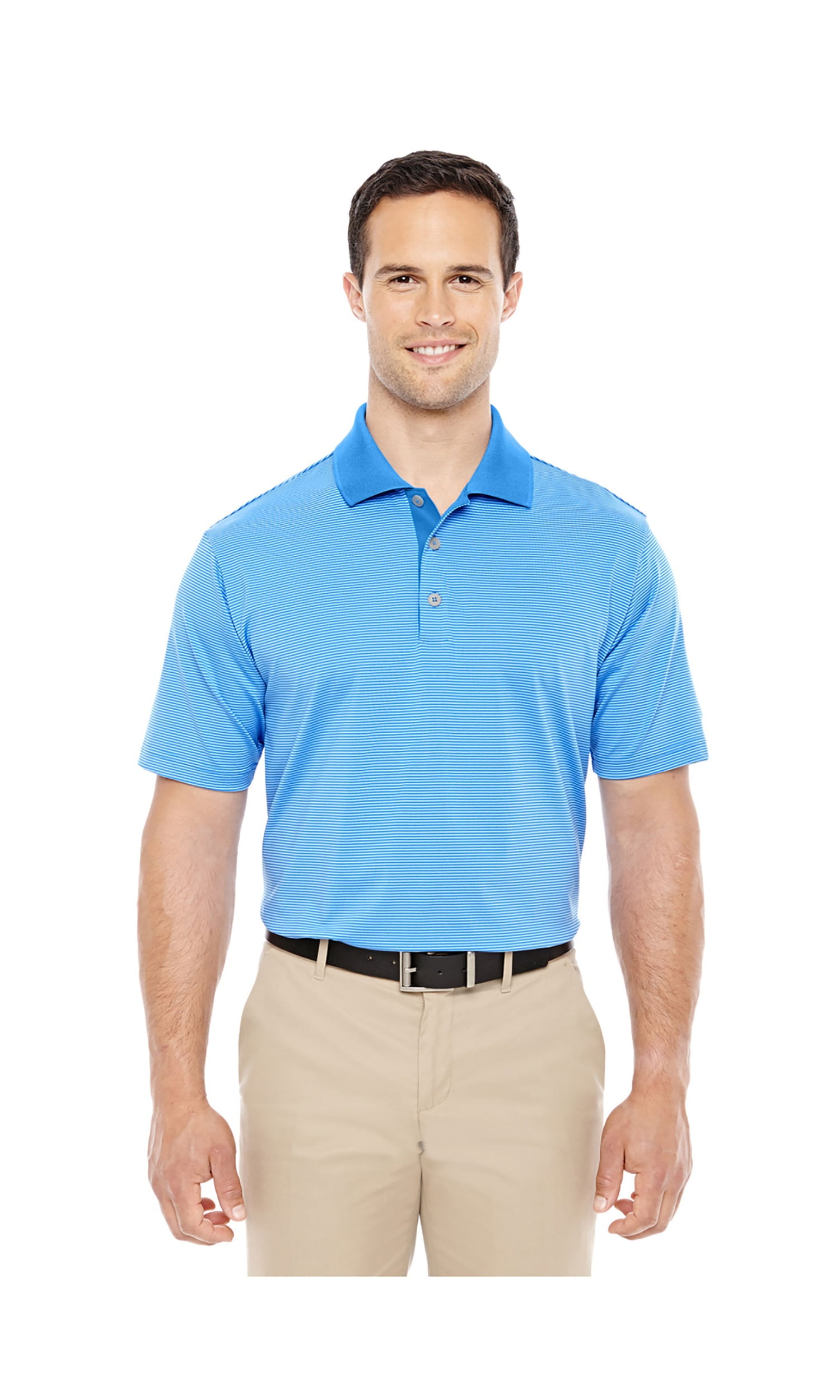 Adidas - Adidas ClimaLite Men's Classic Stripe Pique Polo Shirt, Style