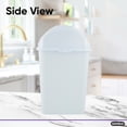 thumbnail image 6 of Superio Plastic White Swing Top Trash Can with Lid 5 Qt., 6 of 6