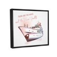 thumbnail image 2 of Stupell Industries Haves and Have Yachts Upscale Glam Humor Typography Graphic Art Jet Black Floating Framed Canvas Print Wall Art, Design by Ziwei Li, 2 of 5