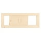 thumbnail image 5 of Rockyin Sauna Room Panel de ventilación de Aire Rectángulo de Madera Rejilla de ventilación Ventilación Sala de Vapor Sauna Accesorio para Sala de Sauna y Sala de Vapor, 5 of 5