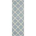 thumbnail image 5 of SAFAVIEH Chatham CHT720B Handmade Blue / Ivory Rug, 5 of 10