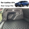 thumbnail image 4 of 7DEEKEI for 2019-2025 Cadillac XT4 Trunk Mat and Rear Backrest Mat Cargo Liners All Weather Anti-Slip, 4 of 6