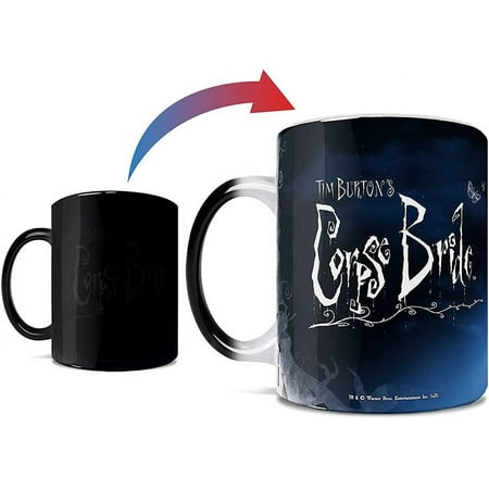 

Corpse Bride – Emily - One 11 oz Color Changing Ceramic Mug – Image Revealed When HOT Liquid Is Added!
