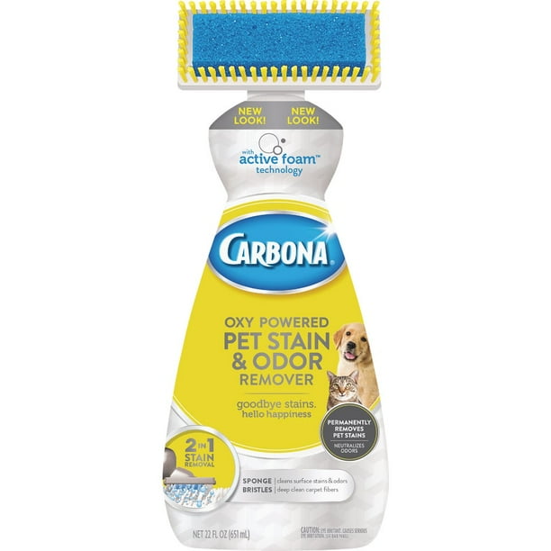 2Pc Carbona 22 Oz. 2In1 Oxy Powered Pet Stain & Odor Remover