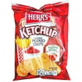 HERR'S Ketchup Flavor Potato Chips, 1oz Bag (Pack of 24, Total of 24 Oz
