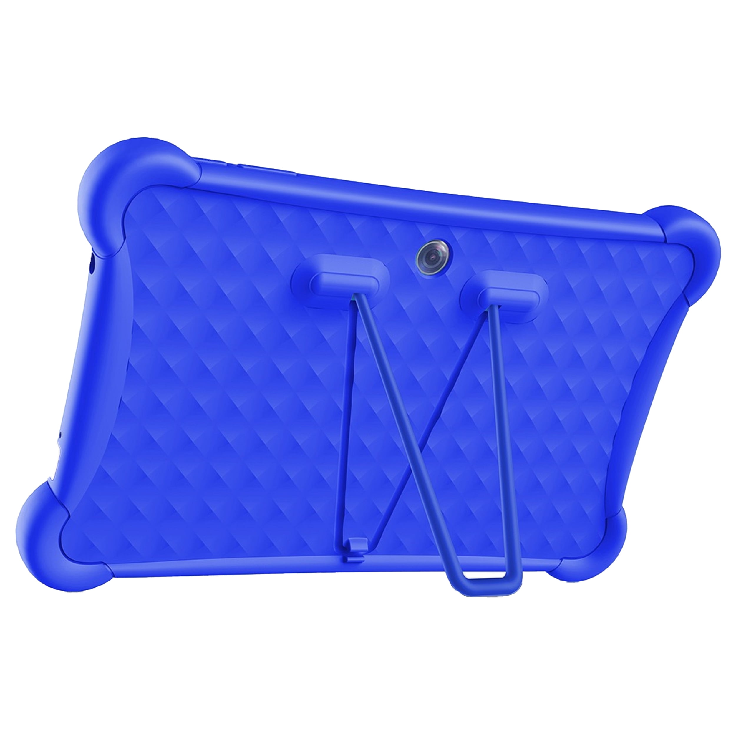 Bundle Visual Land Prestige 10” 32GB Tablet, Noise Cancellation Earbuds, Bumper, Blue