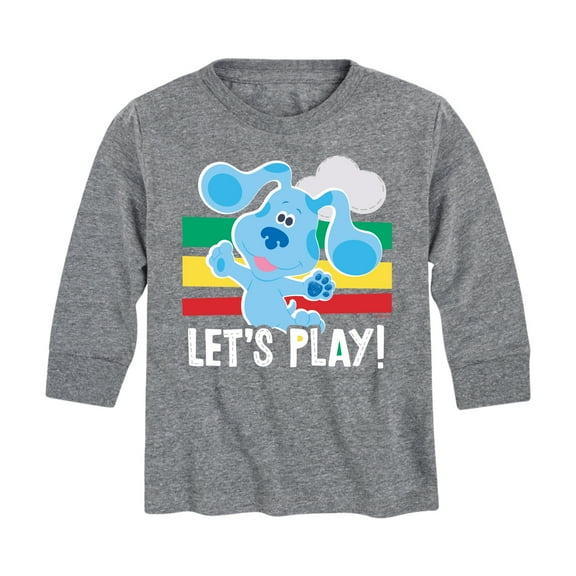 Blue Clues & You! - Let's Play - Toddler And Youth Long Sleeve Graphic T-Shirt