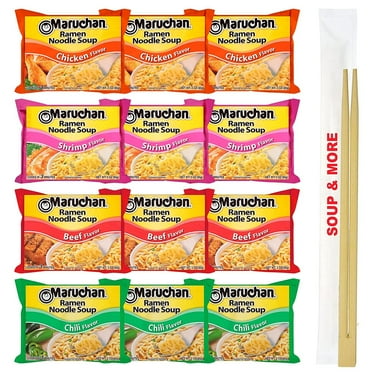 Maruchan Beef Instant Lunch, 2.25 oz (12 Packs) - Walmart.com