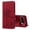 Red, variant on ELEHOLD Case for Google Pixel 9 / 9 Pro, Premium PU Leather Wallet Flip Case Folio Cover with Card Holder Kickstand,Red