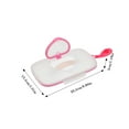 thumbnail image 4 of Baby Wipes Dispenser,Tissue Storage Box Case,Portable Wipe Cases Wipe Holder for Baby Adult,Travel Wet Wipe Pouch with Sealing Design Lids,Wipe Container Box for Bathroom Travel (Blue), 4 of 7