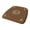 Brown, variant on xaoyunyn Vintage Style Office Seat Cushion with Non Slip Padding for Indoor and Outdoor Comfort,Washable Cotton Linen Material,Suit for Kitchen and Rocking Chairs