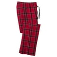 thumbnail image 5 of Yellow Rooster Women's Juniors Plaid Female Cotton Pajama New Red 3XL, 5 of 6