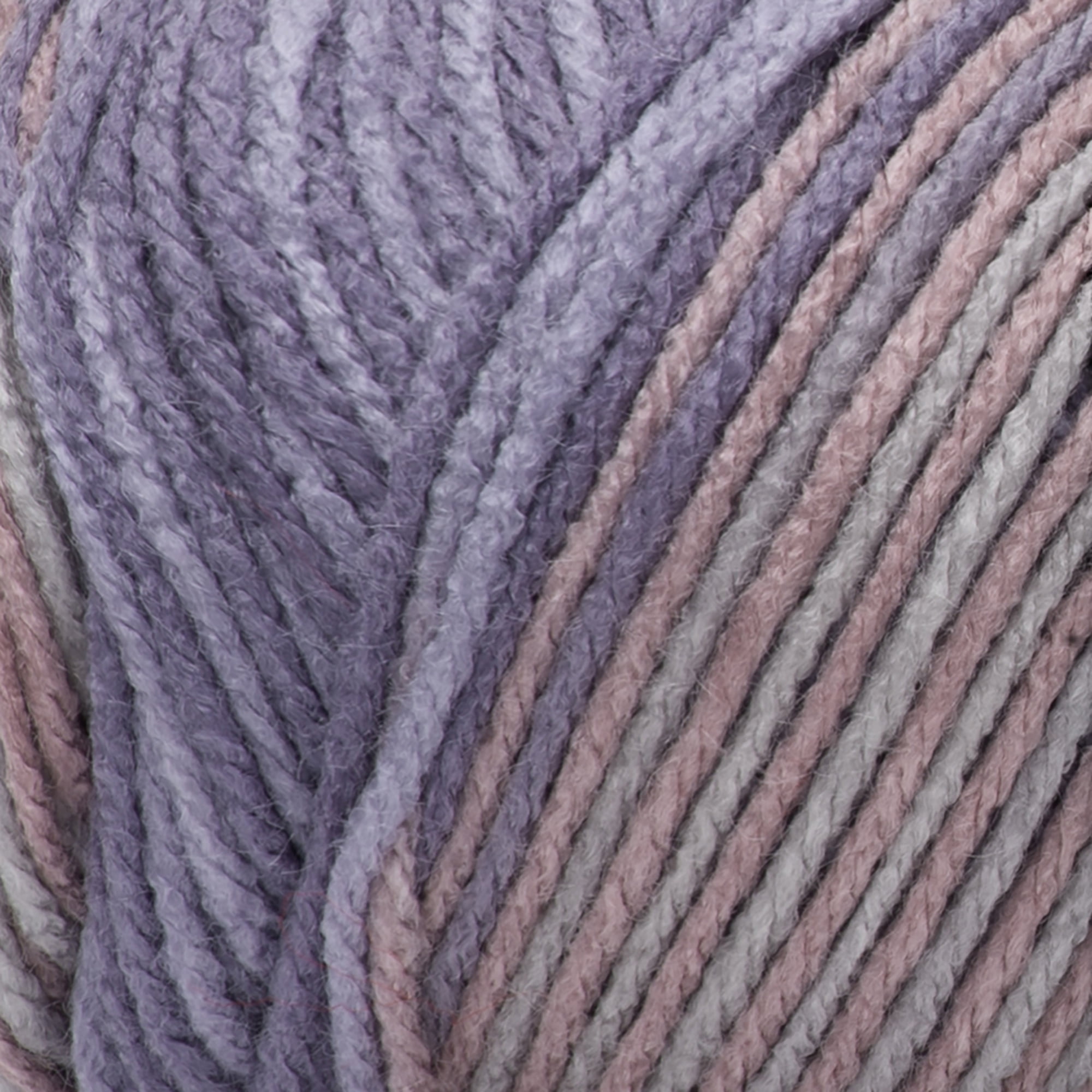 Red Heart® Super Saver® #4 Worsted Acrylic Yarn, Mulberry mix 5oz/142g 236yd (3Pk)