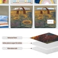 thumbnail image 6 of 2Pack Waterproof Foldable Storage Basket Medium, Metal Frame & Hollow Board Support, for Clothes and Toy Organization Sunflower Farm's Rooster, 6 of 8