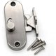 thumbnail image 4 of Cerradura de puerta corrediza de 90 grados, hebilla de puerta en ángulo recto, cerradura de privacidad, cerradura de puerta corrediza de acero inoxidable 304 y cerradura de perno de leva., 4 of 5