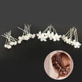 thumbnail image 3 of 20 horquillas para el pelo con perlas, horquillas para el pelo de novia, horquillas para el pelo de boda, horquillas para el pelo con flores para mujer, accesorios para el pelo de dama de, 3 of 7