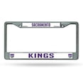 thumbnail image 2 of Sacramento Kings Chrome License Plate Frame, 2 of 3