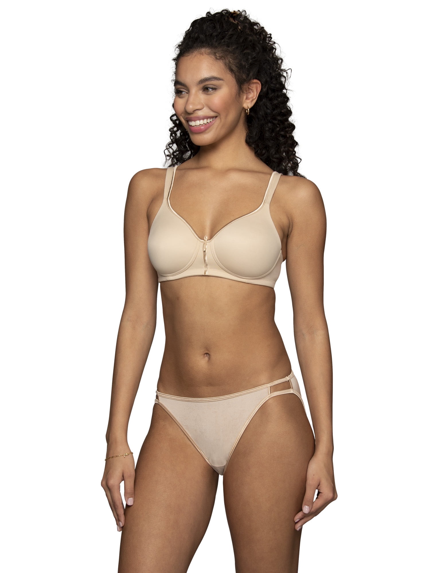 Vanity Fair Lingerie Women's Body Shine Full Coverage Underwire Bra, Style 75298