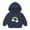 Dark Blue, variant on Odeerbi Toddler Boys Girls Fleece Hoodies Rainbow Pattern Pullover Hooded Sweatshirts Children's Printed Long Sleeve Round Neck Hooded Sweatshirt Dark Blue