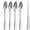 Silver, variant on Duslogis Grapefruit Spoons Serrated Edge Grapefruit Knife Stainless Steel Grapefruit Utensil Tool Dessert Spoons for Citrus Lemon Kiwi Salads Melon Lime Pitaya Apple Fruit Puree (Silver)