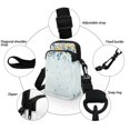 thumbnail image 4 of HELLHERO Flowers Double Layer Small Crossbody Purse Polyester for Adult, 4 of 6
